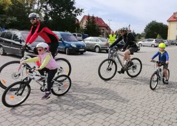 20.09.2020. Busko-Zdrój. Rajd rowerowy "Rowerem przez Busko" / Marta Gajda / Radio Kielce