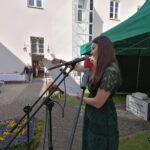 21.09.2020 Pińczów. Rocznica nadania miastu praw miejskich i przekazanie do muzeum nowych eksponatów. Na zdjęciu: , Justyna Dziadek – dyrektor Muzeum Regionalnego w Pińczowie / Marta Gajda / Radio Kielce