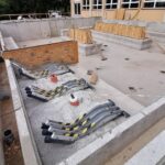 28.09.2020. Kazimierza Wielka. Budowa basenu termalnego / Marta Gajda / Radio Kielce