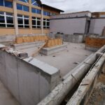 28.09.2020. Kazimierza Wielka. Budowa basenu termalnego / Marta Gajda / Radio Kielce