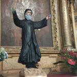 28.09.2020. Skalbmierz. Kult świętego Szarbela w kolegiacie w Skalbmierzu / Anna Surówka / archiwum prywatne