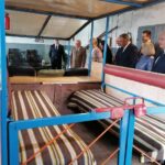 30.09.2020. Jędrzejów. Podpisanie umów o współfinansowaniu kolejki wąskotorowej „Ciuchcia Expres Ponidzie” / Marta Gajda / Radio Kielce