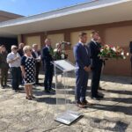 03.09.2020 Sandomierz. Uroczystości ku czci żołnierzy i kolejarzy, którzy zginęli w niemieckim nalocie na dworzec kolejowy. / Grażyna Szlęzak-Wójcik / Radio Kielce