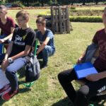 04.09.2020. Sandomierz. Narodowe Czytanie w Zespole Szkół Centrum Kształcenia Rolniczego w Sandomierzu / Grażyna Szlęzak-Wójcik / Radio Kielce