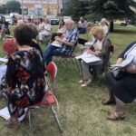 05.09.2020. Staszów. Narodowe Czytanie / Grażyna Szlęzak-Wójcik / Radio Kielce