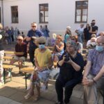 05.09.2020. Sandomierz. Narodowe Czytanie / Grażyna Szlęzak-Wójcik / Radio Kielce