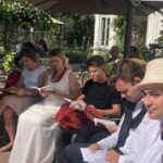 05.09.2020. Sandomierz. Narodowe Czytanie / Grażyna Szlęzak-Wójcik / Radio Kielce