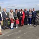 08.09.2020. Sośniczany. Otwarcie kolejnego odcinka Green Velo / Grażyna Szlęzak-Wójcik / Radio Kielce