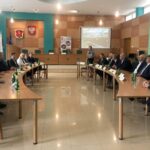 10.09.2020. Staszów. Podpisanie umowy w sprawie budowy portu przeładunkowego w Grzybowie / Grażyna-Szlęzak-Wójcik / Radio Kielce