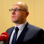 16.09.2020. Kielce. Spotkanie Wojewódzkiej Rady Dialogu Społecznego. Na zdjęciu: Jacek Sułek - dyrektor Departament Inwestycji i Rozwoju Urzędu Marszałkowskiego Województwa Świętokrzyskiego / Faustyna Terelak / Radio Kielce
