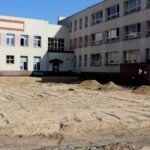 22.09.2020. Kielce. Budowa kompleksu sportowego przy Szkole Podstawowej nr 9 / Faustyna Terelak / Radio Kielce