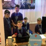 28.09.2020. Staszów. Zespół Szkół im. Stanisława Staszica. Warsztaty projektu „Małe Miasto Staszów” / Magdalena Sitek / Radio Kielce