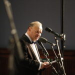 07.07.2019 Busko - Zdrój. XXV Międzynarodowy Festiwal Muzyczny im. Krystyny Jamroz. Artur Jaroń, dyrektor festiwalu / Jarosław Kubalski / Radio Kielce