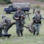 06.09.2020 Chęciny. Rekonstrukcja historyczna związana z II wojną światową / Jarosław Kubalski / Radio Kielce