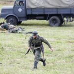 06.09.2020 Chęciny. Rekonstrukcja historyczna związana z II wojną światową / Jarosław Kubalski / Radio Kielce