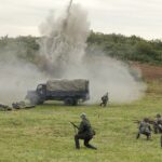 06.09.2020 Chęciny. Rekonstrukcja historyczna związana z II wojną światową / Jarosław Kubalski / Radio Kielce