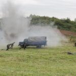 06.09.2020 Chęciny. Rekonstrukcja historyczna związana z II wojną światową / Jarosław Kubalski / Radio Kielce