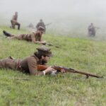 06.09.2020 Chęciny. Rekonstrukcja historyczna związana z II wojną światową / Jarosław Kubalski / Radio Kielce