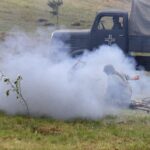 06.09.2020 Chęciny. Rekonstrukcja historyczna związana z II wojną światową / Jarosław Kubalski / Radio Kielce