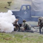 06.09.2020 Chęciny. Rekonstrukcja historyczna związana z II wojną światową / Jarosław Kubalski / Radio Kielce