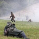 06.09.2020 Chęciny. Rekonstrukcja historyczna związana z II wojną światową / Jarosław Kubalski / Radio Kielce