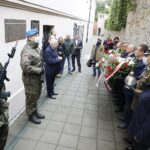 02.09.2020 Kielce. Wzgórze Zamkowe. Uroczystości w 75. rocznicę powstania WiN. Przemawia poseł Krzysztof Lipiec / Jarosław Kubalski / Radio Kielce