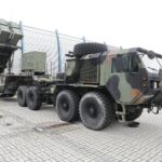 07.09.2020 Kielce. Targi Kielce. Przygotowania do MSPO. Wyrzutnia systemu Patriot / Jarosław Kubalski / Radio Kielce