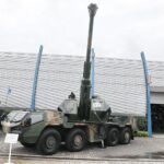 07.09.2020 Kielce. Targi Kielce. Przygotowania do MSPO. Armatohaubica samobieżna wz. 77 Dana M / Jarosław Kubalski / Radio Kielce