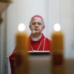 26.09.2020 Święty Krzyż. Świętokrzyski Rajd Pielgrzymkowy. Msza święta. Biskup Jan Piotrowski / Jarosław Kubalski / Radio Kielce