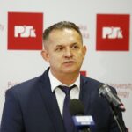 30.09.2020 Kielce. PŚk. Konferencja prasowa. Dr hab. inż Grzegorz Świt / Jarosław Kubalski / Radio KielceE