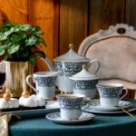 15.09.2020 Ćmielów. Jubileuszowa kolekcja filiżanek. Jubileuszowa zastawa obiadowa Margaret / Polskie Fabryki Porcelany „Ćmielów” i „Chodzież” S.A.