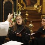06.09.2020 Kielce. Katedra. Pierwsze Świętokrzyskie Dni Muzyki Dawnej. "Clamaverunt Iusti" - żeńska schola gregoriańska z Warszawy / Jarosław Kubalski / Radio Kielc
