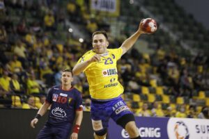 11.09.2020 Kielce. PGNiG Superliga. Mecz Łomża Vive Kielce - Sandra Spa Pogoń Szczecin. Arkadiusz Moryto / Jarosław Kubalski / Radio Kielce