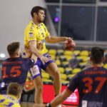 11.09.2020 Kielce. PGNiG Superliga. Mecz Łomża Vive Kielce - Sandra Spa Pogoń Szczecin. Branko Vujović / Jarosław Kubalski / Radio Kielce