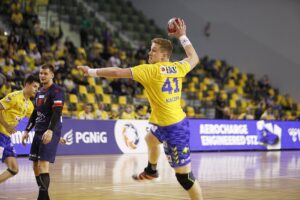 11.09.2020 Kielce. PGNiG Superliga. Mecz Łomża Vive Kielce - Sandra Spa Pogoń Szczecin. Sebastian Kaczor / Jarosław Kubalski / Radio Kielce