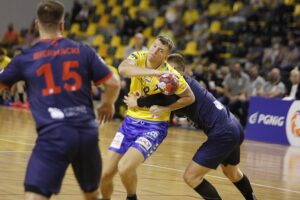 11.09.2020 Kielce. PGNiG Superliga. Mecz Łomża Vive Kielce - Sandra Spa Pogoń Szczecin. Władysław Kulesz / Jarosław Kubalski / Radio Kielce