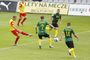 05.09.2020. Kielce. 2. kolejka Fortuna 1. ligi: Korona Kielce - GKS 1962 Jastrzębie / Jarosław Kubalski / Radio Kielce