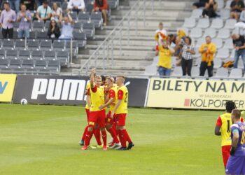 05.09.2020. Kielce. 2. kolejka Fortuna 1. ligi: Korona Kielce - GKS 1962 Jastrzębie / Jarosław Kubalski / Radio Kielce