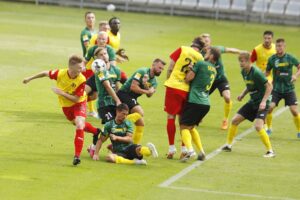 05.09.2020. Kielce. 2. kolejka Fortuna 1. ligi: Korona Kielce - GKS 1962 Jastrzębie / Jarosław Kubalski / Radio Kielce