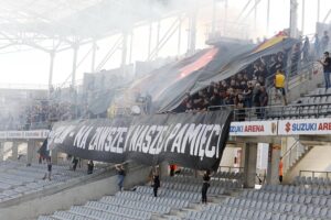 05.09.2020. Kielce. 2. kolejka Fortuna 1. ligi: Korona Kielce - GKS 1962 Jastrzębie Kibice / Jarosław Kubalski / Radio Kielce