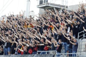 05.09.2020. Kielce. 2. kolejka Fortuna 1. ligi: Korona Kielce - GKS 1962 Jastrzębie Kibice / Jarosław Kubalski / Radio Kielce