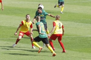 05.09.2020. Kielce. 2. kolejka Fortuna 1. ligi: Korona Kielce - GKS 1962 Jastrzębie / Jarosław Kubalski / Radio Kielce