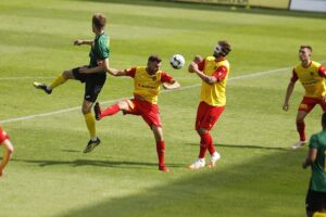 05.09.2020. Kielce. 2. kolejka Fortuna 1. ligi: Korona Kielce - GKS 1962 Jastrzębie / Jarosław Kubalski / Radio Kielce