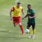 05.09.2020. Kielce. 2. kolejka Fortuna 1. ligi: Korona Kielce - GKS 1962 Jastrzębie / Jarosław Kubalski / Radio Kielce