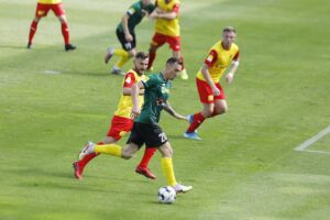 05.09.2020. Kielce. 2. kolejka Fortuna 1. ligi: Korona Kielce - GKS 1962 Jastrzębie / Jarosław Kubalski / Radio Kielce