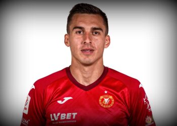 Na zdjęciu: Marcel Gąsior / widzew.com