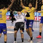 16.09.2020. Flensburg. 1. kolejka Ligi Mistrzów piłkarzy ręcznych: Flensburg-Handewitt - Łomża Vive Kielce / Krzysztof Bujnowicz / Radio Kielce