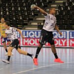 16.09.2020. Flensburg. 1. kolejka Ligi Mistrzów piłkarzy ręcznych: Flensburg-Handewitt - Łomża Vive Kielce / Krzysztof Bujnowicz / Radio Kielce