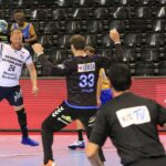 16.09.2020. Flensburg. 1. kolejka Ligi Mistrzów piłkarzy ręcznych: Flensburg-Handewitt - Łomża Vive Kielce / Krzysztof Bujnowicz / Radio Kielce