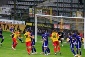 26.09.2020 Legnica. Mecz Miedź Legnica - Korona Kielce / Krzysztof Bujnowicz / Radio Kielce